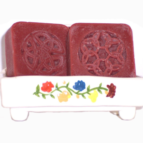 Handmade Scented Soap Celtic Red Cherry Shea Butter
